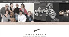 Desktop Screenshot of das-schmuckwerk.de